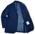 Sartorio Blue Micro Wool Silk Polyamide Cotton Sport Coat