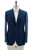 Sartorio Blue Plaid Wool Silk Polyamide Cotton Sport Coat