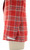 Sartorio Red Gray Plaid Wool Silk Polyamide Cotton Sport Coat
