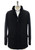 Kired Black Cashmere Mink Lined Overcoat