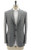 Kiton Napoli Gray Plaid Cashmere Silk Linen Sport Coat