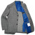 Kiton Napoli Gray Plaid Cashmere Silk Linen Sport Coat