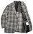 Kiton Napoli Gray Plaid Cashmere Sport Coat
