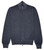 Kiton Napoli Blue-Gray Garment Dyed Wool Full Zip Sweater Cardigan