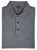 Kiton Napoli Gray Wool Polo Sweater