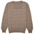 Kiton Napoli Brown Wool Chevron Turtleneck Sweater