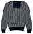 Kiton Napoli Blue Gray Cashmere Turtleneck Sweater
