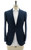 Kiton Napoli Dark Navy Blue Solid Linen Sport Coat