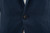 Kiton Napoli Dark Navy Blue Solid Linen Sport Coat
