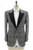 Kiton Napoli Black Plaid Cashmere Formal Smoking Tuxedo Sport Coat