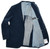Kiton Napoli Blue Micro Wool Silk Linen Sport Coat