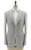 Kiton Napoli Gray Brown Windowpane Cashmere Linen Sport Coat