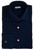 Kiton Napoli Blue Fine Cotton Denim Snap Front Sport Shirt