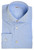 Kiton Napoli Blue Fine Cotton Men's Italian Dress Shirt