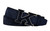 Kiton Napoli Belt K Logo Buckle Suede Leather Adjustable Length Blue