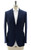 Sartorio Dark Navy Blue Solid Wool Sport Coat