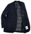 Sartorio Dark Blue Plaid Wool Stretch Sport Coat