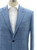 Sartorio Blue Plaid Wool Stretch Sport Coat
