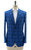 Sartorio Blue Plaid Wool Silk Linen Sport Coat