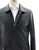 Kired Dark Blue Lambskin Leather Jacket Coat Yawal
