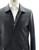 Kired Dark Blue Lambskin Leather Jacket Coat Yawal