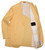Sartorio Yellow White Plaid Silk Linen Cotton Sport Coat