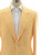 Sartorio Yellow White Plaid Silk Linen Cotton Sport Coat