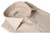 Sartorio Napoli Khaki Brown Linen Dress Shirt