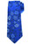 Kiton Napoli Blue Floral Silk Tie