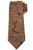 Kiton Napoli Brown Paisley Silk Tie