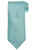 Stefano Ricci Turquoise Green Diamond Garden Motif Hand Printed Silk Tie