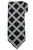 Stefano Ricci Luxury Collection Black Elegant Italian Garden Motif Hand Printed Silk Tie