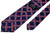 Stefano Ricci Luxury Blue Red Elegant Italian Garden Motif Hand Printed Silk Tie