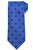 Stefano Ricci Luxury Collection Blue Square Garden Motif Woven Silk Tie