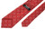 Stefano Ricci Luxury Collection Red Square Garden Motif Woven Silk Tie