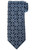 Stefano Ricci Luxury Collection Blue Square Garden Motif Woven Silk Tie
