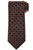 Stefano Ricci Luxury Collection Brown Blue Elegant Garden Motif Woven Silk Tie