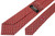 Stefano Ricci Luxury Collection Dark Red Elegant Geometric Motif Woven Silk Tie