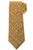 Kiton Napoli Brown Geometric Flower Silk Tie