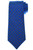 Kiton Napoli Blue Orange Geometric Silk Tie