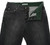 Sartorio Napoli Faded Black Cotton Denim Jeans