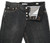 Sartorio Napoli Washed Black Cotton Stretch Denim Jeans