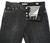 Sartorio Napoli Washed Black Cotton Stretch Denim Jeans