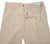 Sartorio Napoli Khaki Brown Cotton Poplin Stretch Pants