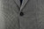 Isaia Napoli Gray Black Mini Houndstooth Check 100% Wool Suit