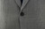 Isaia Napoli Gray Black Mini Houndstooth Check 100% Wool Suit
