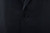 Isaia Napoli Dark Blue Gray Stripe 100% Wool Suit