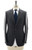 Isaia Napoli Gray Solid 100% Wool Suit
