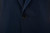 Isaia Napoli Dark Blue Herringbone 100% Wool Suit