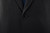 Isaia Napoli Dark Gray Solid 100% Wool Suit